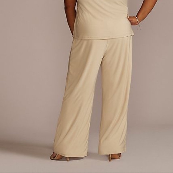 David’s Bridal Chiffon Plus Size 16W Pants - Picture 6 of 6
